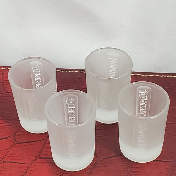 Jagermeister Dining Set Of 4 Jagermeister Frosted Freezer Shot